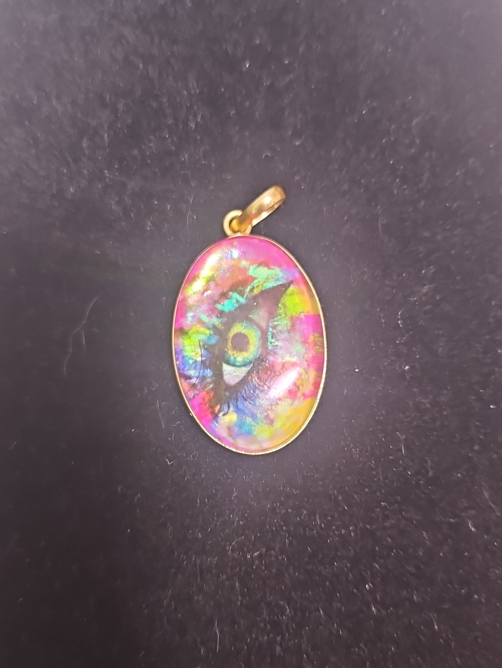 Multicolor Eye Charm Pendant Necklace - Women Jewelry